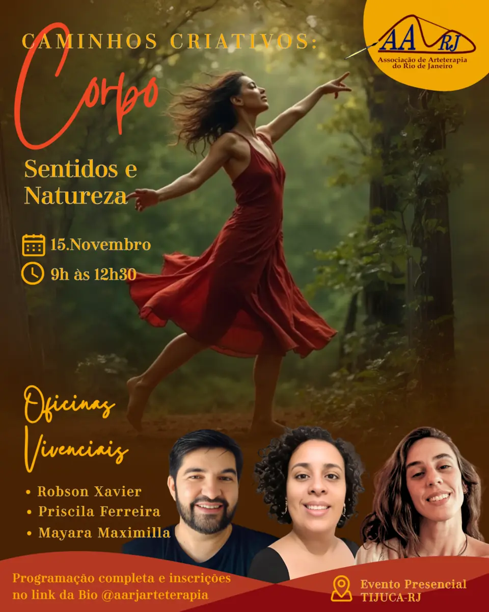 AARJ — Caminhos Criativos: Corpo, Sentidos e Natureza